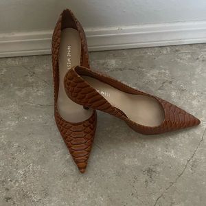 Nine West Pumps. Tobacco color. Size 5 1/2 M
